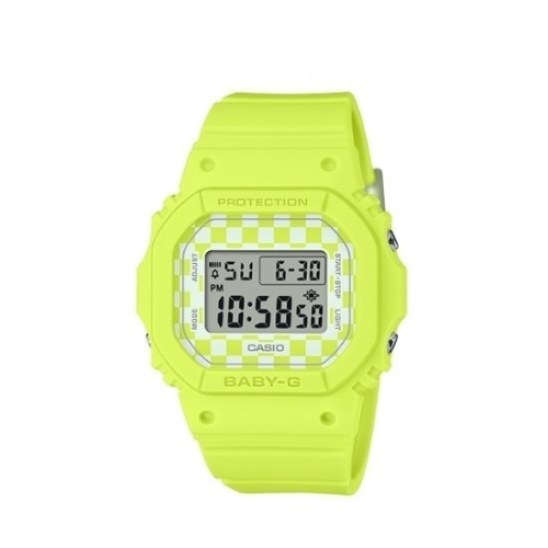G-SHOCK BGD-565GS-9DR YDP 체커보드 모티브 미니멀리즘 클래식 전