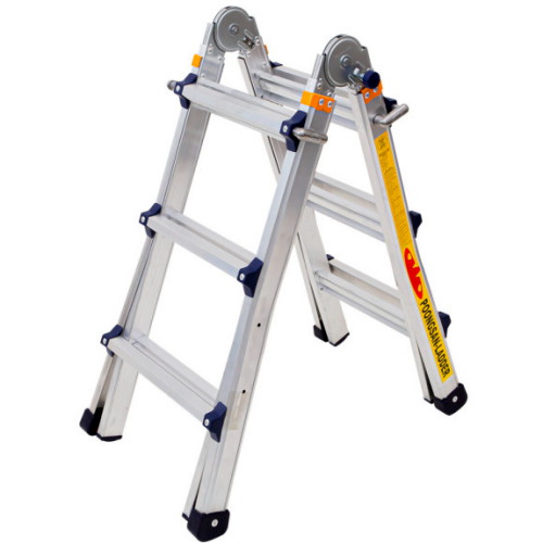 풍산기업 접이식 안전 LS사다리 (3단)