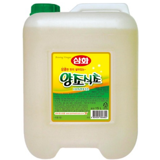 삼화식품 양조식초 15L이미지입니다. 누르면 해당 게시물로 새창이동합니다.