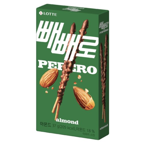 롯데제과 아몬드 빼빼로 32g (1개)
