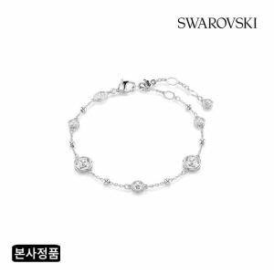 스와로브스키 여성 Imber 로듐 팔찌M_5696079