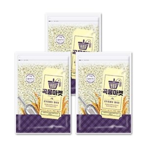 홍천철원물류센터 곡물마켓 찰보리 1kg (3개)