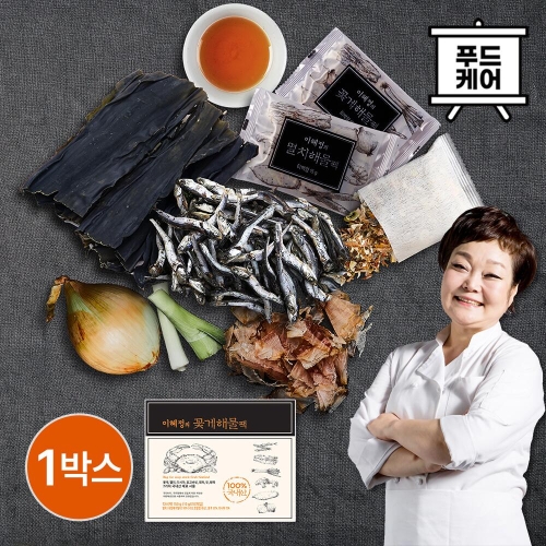 이혜정의 꽃게 해물 다시팩 15g