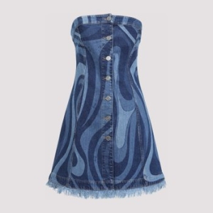 에밀리오푸치 미디 원피스 4UDG05 4U998 01 BLUE