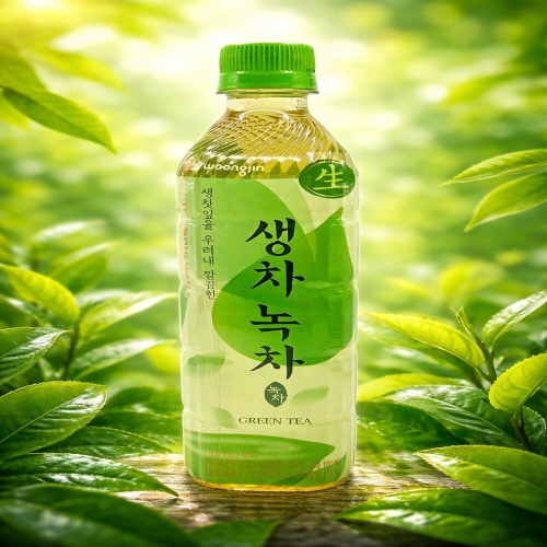 웅진식품 생차 녹차 500ml (24개)