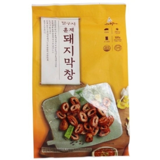 달구지푸드 훈제 돼지막창 500g이미지입니다. 누르면 해당 게시물로 새창이동합니다.