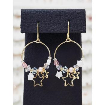 볼라레 세이브존03 14k 파스텔 별 드롭귀걸이 SAVGF302 S17827652_이미지