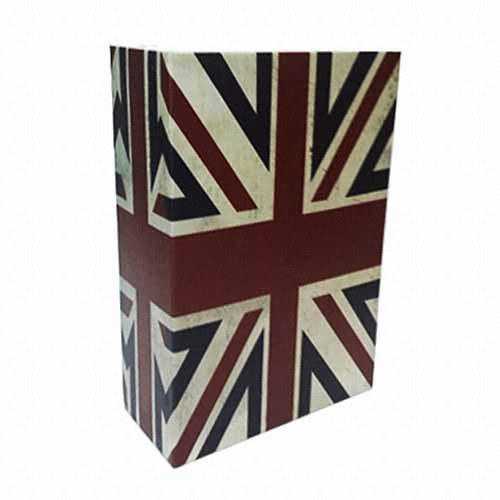 디자인에버 북세이프 비밀금고 UK 영국국기 책금고 (대형)