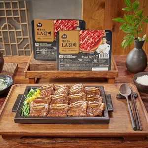 더본코리아 빽쿡 백종원의 LA갈비 400g (7개)