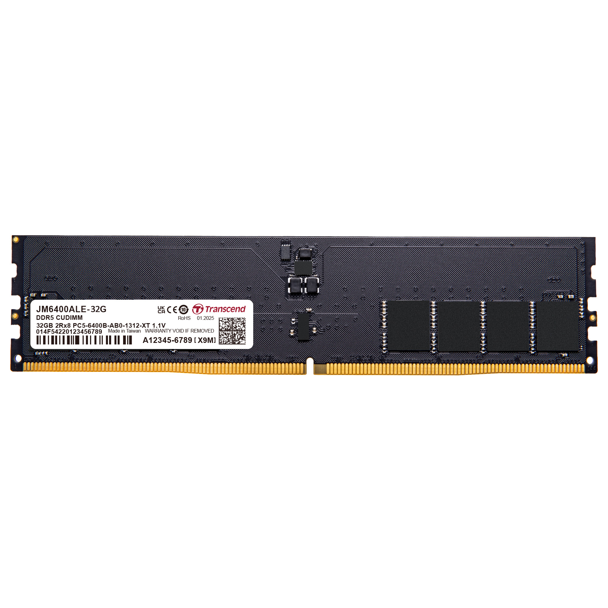 트랜센드 DDR5-6400 CL52 CUDIMM (32GB)_이미지