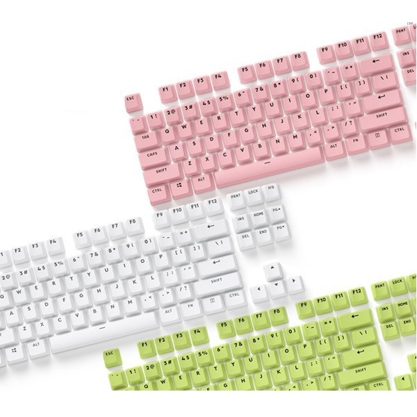로지텍 오로라 컬렉션 G713/G715 전용 키보드 키캡 (그린)
