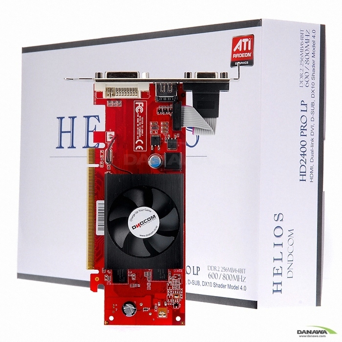 디앤디컴 라데온 HD 2400Pro HELIOS HDMI 256MB LP_이미지