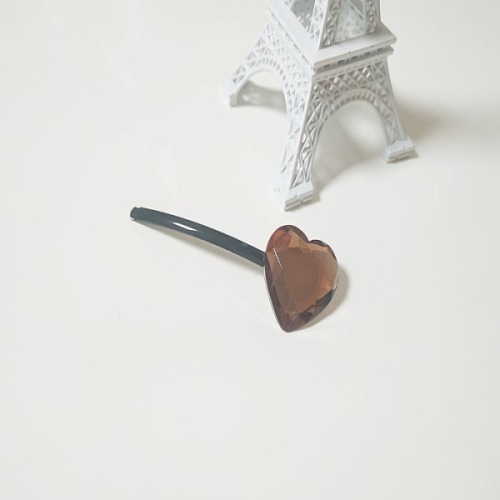 라라엘 데일리 영롱한 하트 스톤 실핀 머리핀 11393488