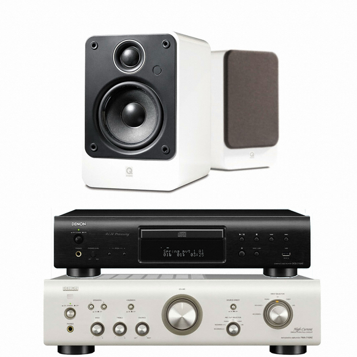 데논 PMA-710AE + DCD-710AE + Q어쿠스틱 Q2010_이미지
