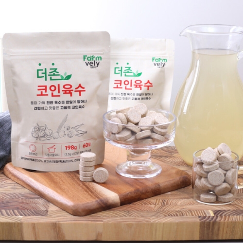 삼성디톡스 더존 코인육수 198g(3.3gx60입) (3개)