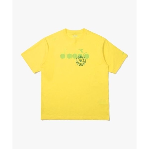  디아도라 컴피 반팔티셔츠 YELLOW D4123LRS21YLL