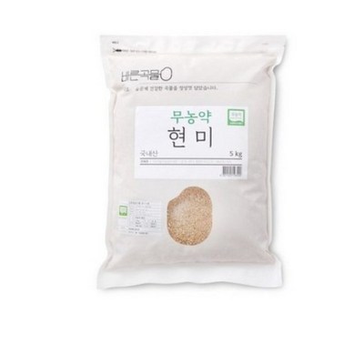 바른곡물 국산 무농약 현미 (5kg,2개)