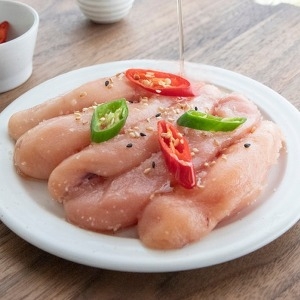 사계절반찬 무색소 저염 백명란젓 1kg 실속형 파지 파치_이미지