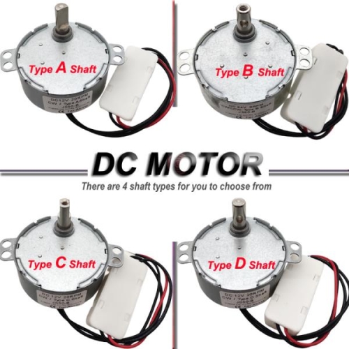 마이크로 브러시리스 DC 동기 모터 5V 6V 9V 12V 24V 4W 낮은 RPM 0.9-60RPM 50Hz BLDC 팬 전자 1.._이미지