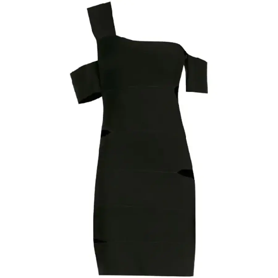 컷아웃 디테일 미니 드레스 720566Q1A4C T