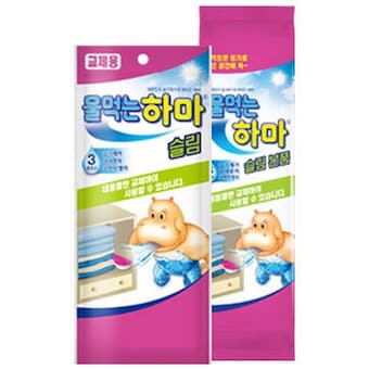 <b>물</b><b>먹는</b><b>하마</b> 슬림 본품 150g 3개 + 교체용 150g 4개