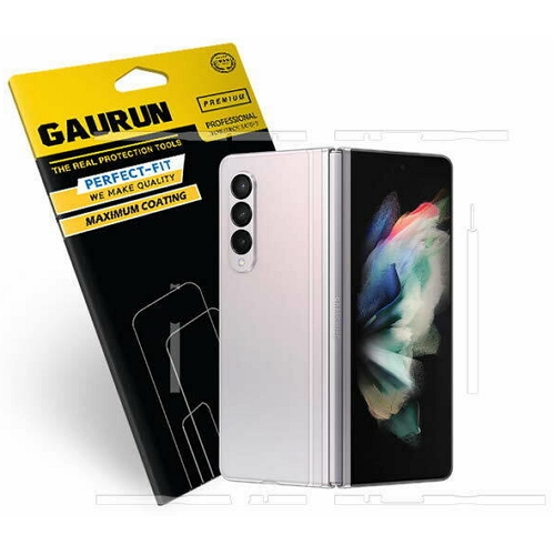 제이티앤디 가우런 갤럭시Z 폴드3 유광 측면 보호필름 (측면 2매)_이미지