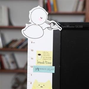 원트 골드키위새 모니터 메모보드