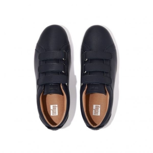 핏플랍 여성 랠리 퀵 스틱 패스닝 Anatomicush 스니커즈 네이비 FFSO2F507N2_이미지