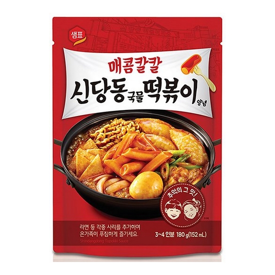 샘표식품 매콤칼칼 신당동 국물떡볶이 양념 180g