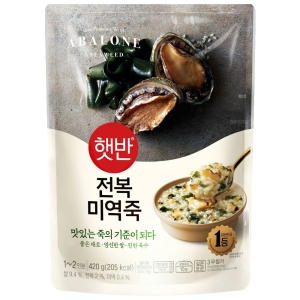 CJ제일제당 햇반 전복미역죽 420g (8개)_이미지