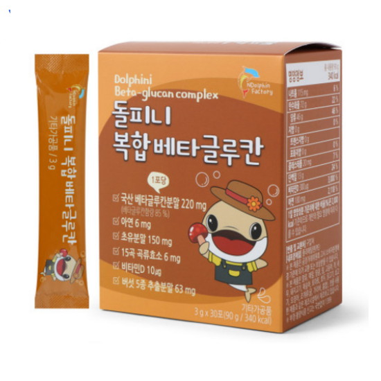  돌피니 복합 베타글루칸 30포 (1개)