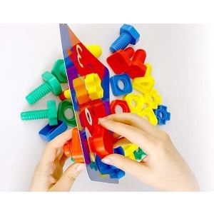 EDX 볼트와너트 활동세트 32P 볼트놀이 너트놀이