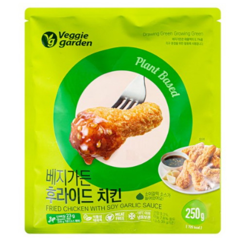 베지가든 후라이드치킨 250g (4개)_이미지