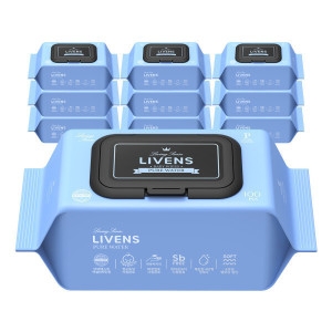 리벤스 퓨어 워터99 물티슈 캡형 100매 (30팩)_이미지