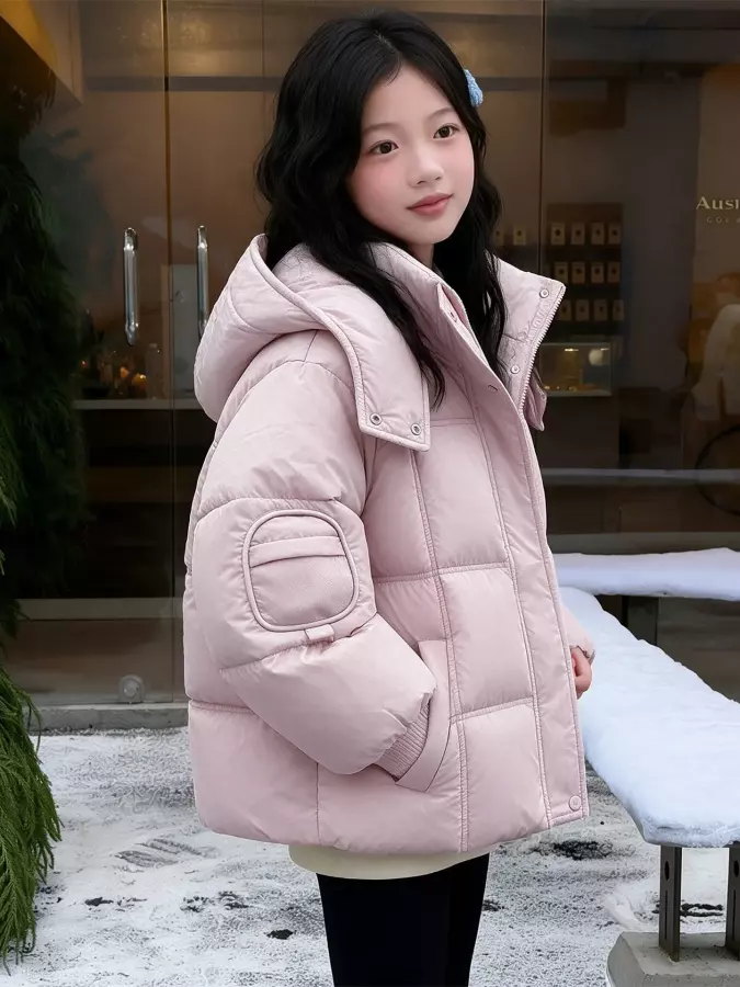 베이비맥스 후드 숏 패딩 점퍼 R30385_이미지