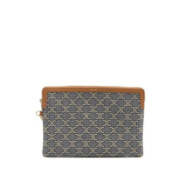 그란데비타 여성 TRIOMPHE JACQUARD SMALL POUCH 10J502GX507PM