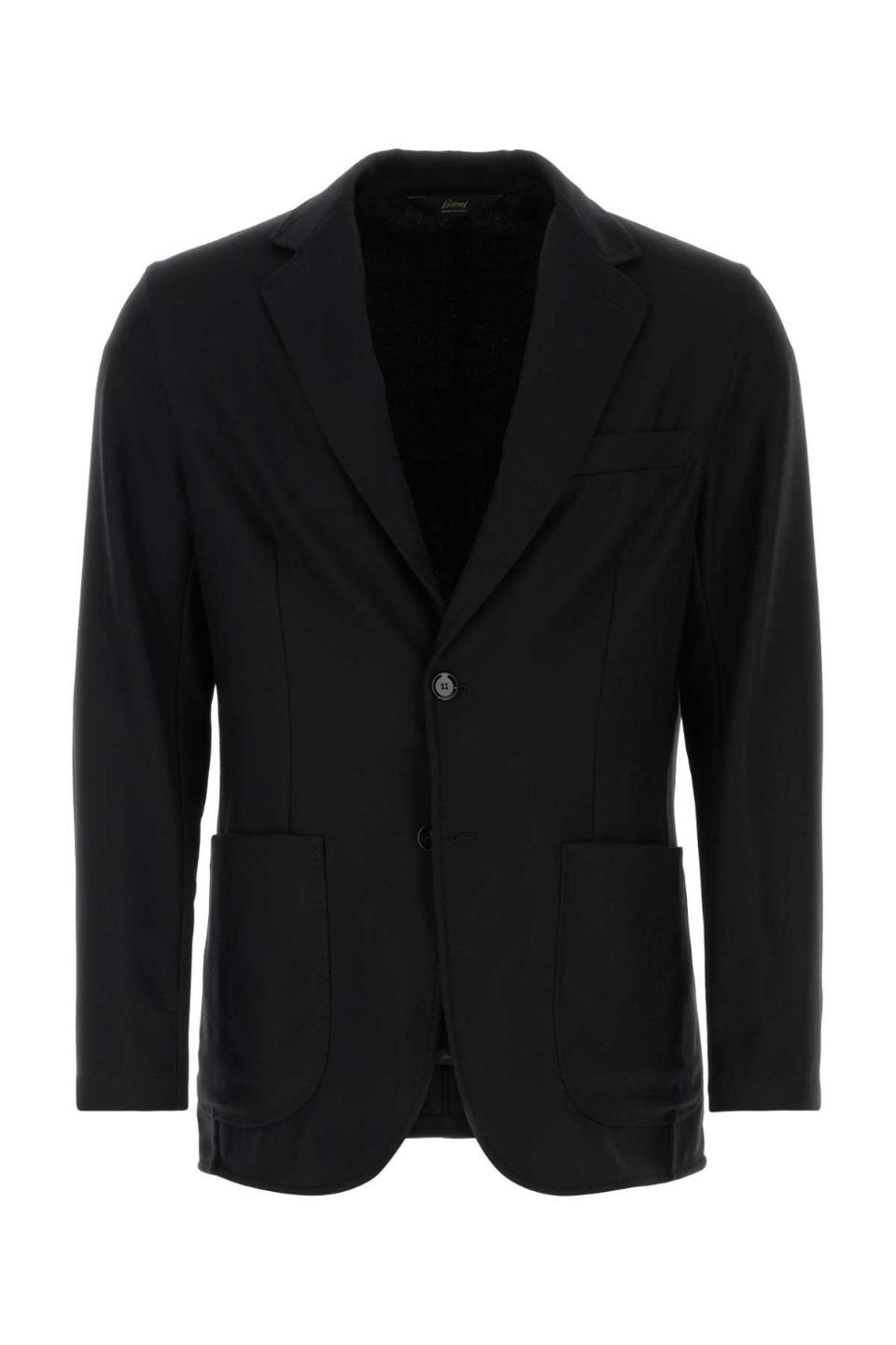 �긮���� Black wool blazer SGPH0LOAA0C 1000 JP1