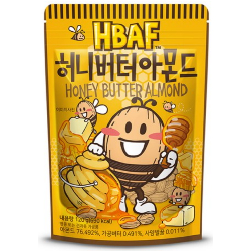 허니버터 아몬드 120g
