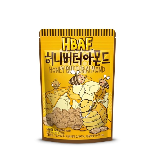 HBAF 허니버터 아몬드 120g (1개)_이미지