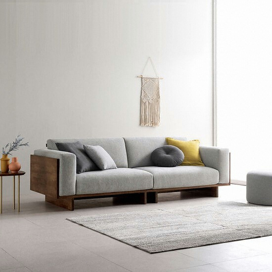 에싸 알토 르브와 패브릭 소파 3.5인용 (스툴포함)_이미지