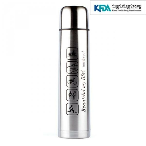 TREE 스텐 진공 원터치 보온보냉병 1L