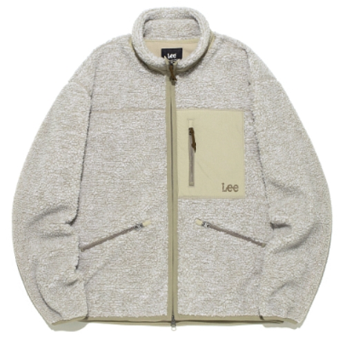 LEE 리 폴라플리스 스냅 가디건 라이트 그린 Polar F 리ce Snap Cardigan Light green LE2303JK..이미지입니다. 누르면 해당 게시물로 새창이동합니다.