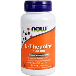 나우푸드 L 테아닌 100mg 90캡슐 (4개)