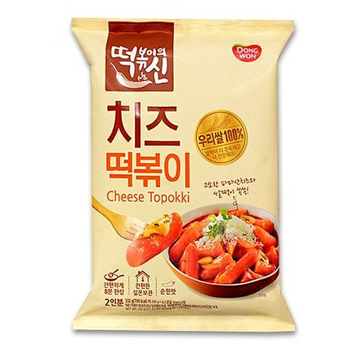 동원F&B 떡볶이의신 치즈 떡볶이 332g (2인분) (3개)_이미지