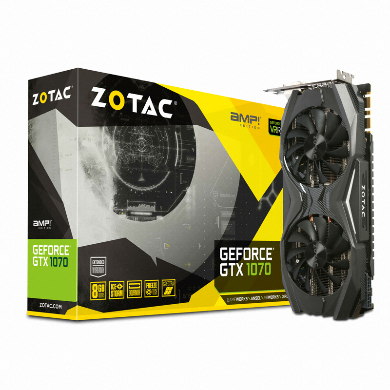 ZOTAC AMP 지포스 GTX1070 D5 8GB