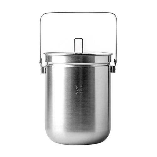 포스코 304 스텐 음식물쓰레기통 3L