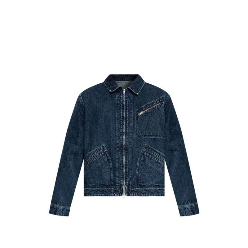겐조 데님 자켓 FG6 5DB107 6U3 DS MEDIUM STONE BLUE DENIM DOM