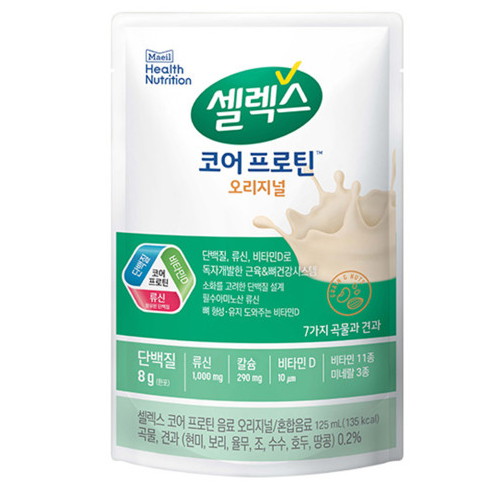 셀렉스 코어 프로틴 오리지널 125ml (28개)_이미지