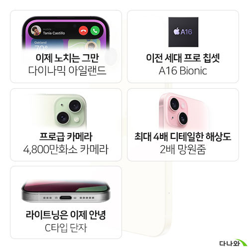 APPLE 아이폰15 512GB, 자급제 (해외구매)_이미지
