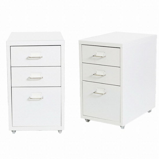 가구느낌 3단 철제 서랍장 280_이미지